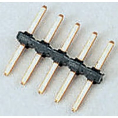 HARWIN M22 Series Pin Header, 8 Contacts, 2 mm Pitch, Straight Through Hole, Unshrouded, 1 Row, Nylon M22-2010805