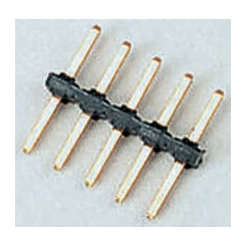 HARWIN M22 Series Pin Header, 8 Contacts, 2 mm Pitch, Straight Through Hole, Unshrouded, 1 Row, Nylon M22-2010805