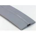 RS PRO Cable Cover Rubber Grey 3m 11mm ID Snap Fit 83mm Width 26100326