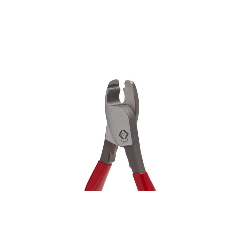 CK Diagonal Cable Cutter, 210mm Overall Length, 11mm Cutting Capacity, Bi-Metal Handle T3963