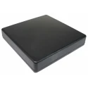 Takachi Electric Industrial TW Series ABS Enclosure, Black Lid, IP40, 45 mm Height, 175 mm Length, 125 mm Width TW13-5-18B
