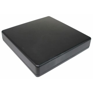Takachi Electric Industrial TW Series ABS Enclosure, Black Lid, IP40, 45 mm Height, 175 mm Length, 125 mm Width TW13-5-18B