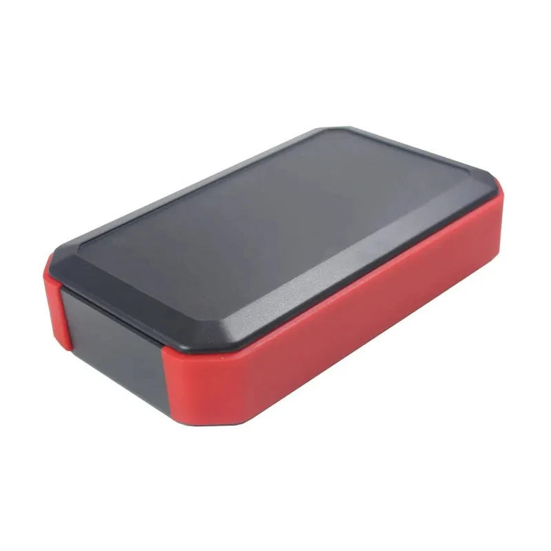 Takachi Electric Industrial WH Series Handheld ABS Enclosure, Black/Red, Integral Battery Compartment WH145-33-M2-BR