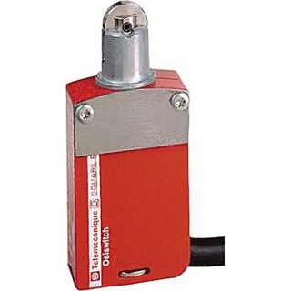 Telemecanique Sensors Roller Plunger Interlock Switch, 1 NO/2 NC, Metal, IP68/IP67/IP66, 400V AC, XCSM3702L5