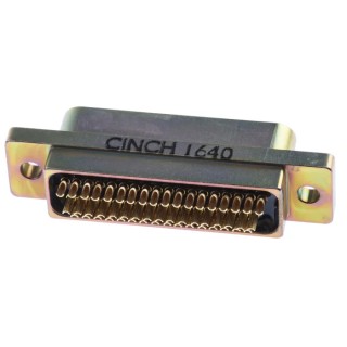 RS PRO 51 Way Straight Panel Mount D-Sub Connector Female 250V Aluminium Shell 245-0930