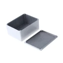 CAMDENBOSS 5000 Series Die Cast Aluminium Enclosure White Lid, IP54, 61x121x95 mm RTM5007/17-WH