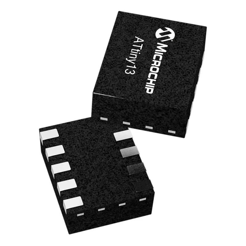 Microchip 8-bit AVR Microcontroller, 20 MHz, 1kB Flash, 8-Pin SOIC ATTINY13