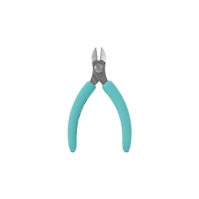 Weller Erem Semi-Flush ESD Safe Cable Cutter, Oval Head, 1.8mm Capacity, 120mm Length 896E