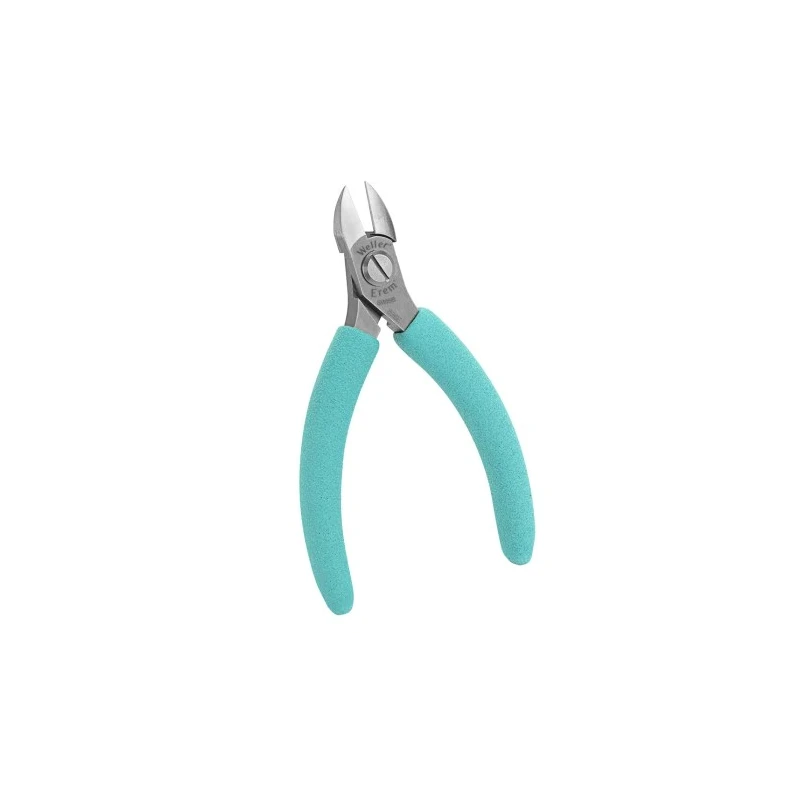 Weller Erem Semi-Flush ESD Safe Cable Cutter, Oval Head, 1.8mm Capacity, 120mm Length 896E