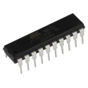 Microchip 8-bit AVR Microcontroller ATTINY2313V-10PU, 10 MHz, 2kB Flash, 20-Pin PDIP, Through-Hole
