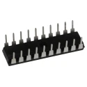 Microchip 8-bit AVR Microcontroller ATTINY2313V-10PU, 10 MHz, 2kB Flash, 20-Pin PDIP, Through-Hole