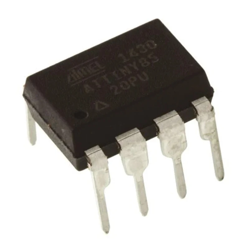 Microchip ATTINY85-20PU 8-bit AVR Microcontroller, 20 MHz, 8kB Flash, PDIP, 8 Pins