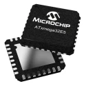 Microchip 16-Bit AVR Microcontroller, 32 MHz, 32kB Flash, 32 I/O, Surface Mount, UQFN, ATXMEGA32E5-M4U
