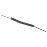 SMC Polyurethane Recoil Hose, Black, 1.5m Length, 4mm OD, 2.5mm ID, 60°C Max, TCU0425B-1