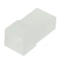 TE Connectivity AMP FASTIN-FASTON 2 Way Polyamide 66 Crimp Terminal Housing, 6.35 mm Tab Size, Natural 180924-0