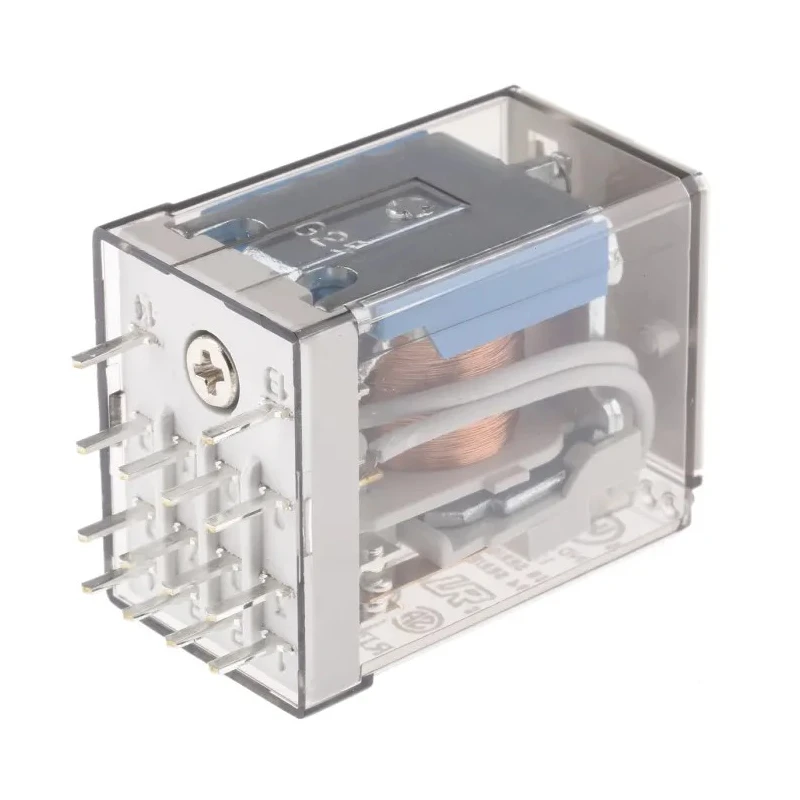 Finder PCB Power Relay 12V DC Coil, 7A Switching Current, 4PDT, Solder Terminal, 55.14.9.012.0000