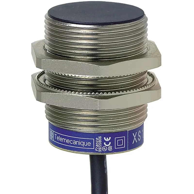 Telemecanique Sensors Inductive Proximity Sensor Threaded Barrel, M30 x 1.5, PNP Output, 36V Max, 24V DC, 200mA XS1N30PC410