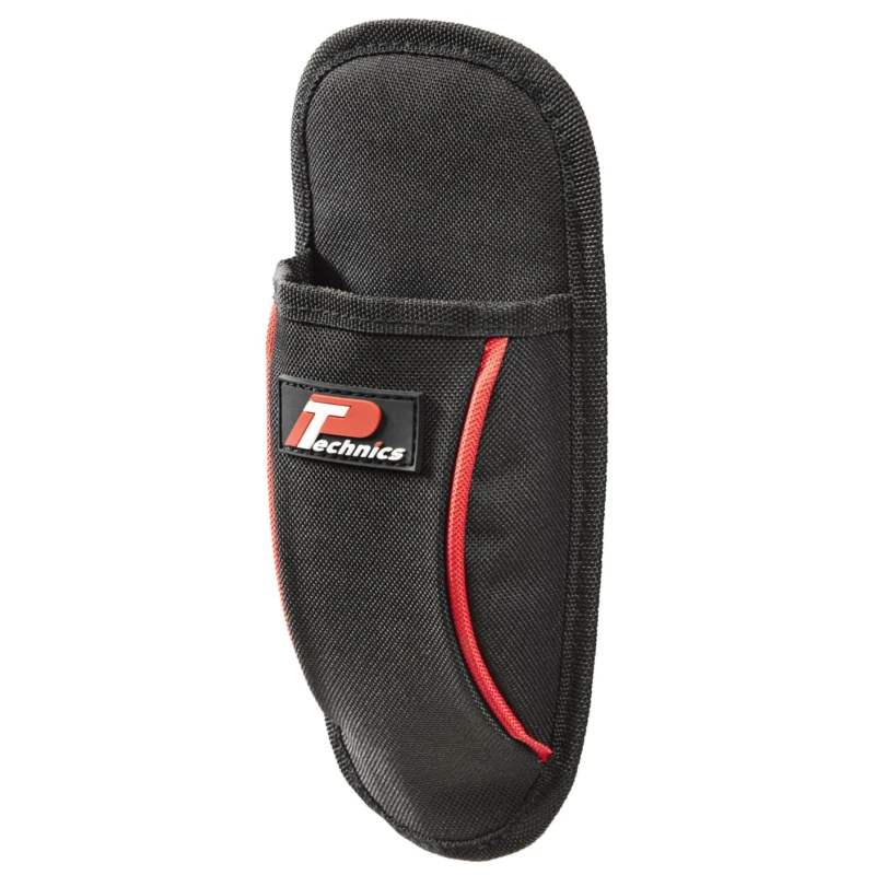 Technics Polyester Tool Pouch, 1 Pocket, Universal Metal Clip, Reinforced 600x600D Material PT124