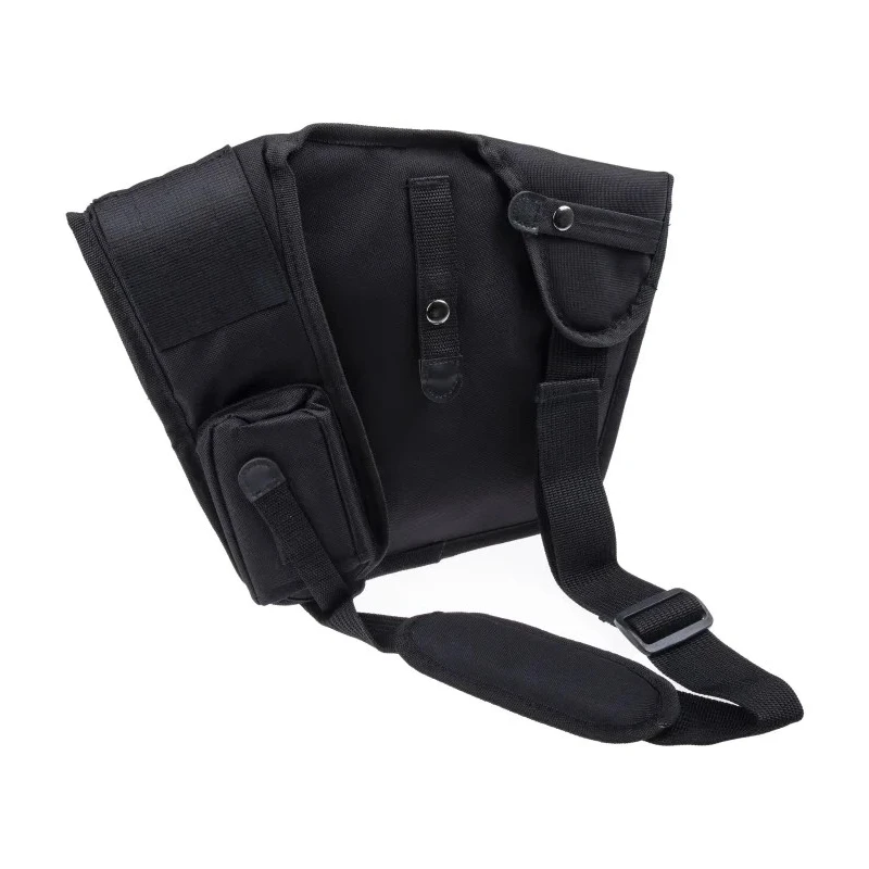 Technics Polyester Tool Bag with Shoulder Strap, 350x50x310 mm, Red/Black PT143