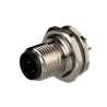 TE Connectivity Circular Connector, 4 Contacts, Rear Mount, M12 Socket Male, IP67 Nylon Housing, 250V, 4A T4140412041-000