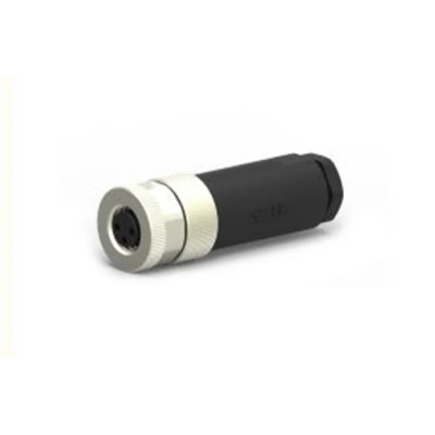 TE Connectivity Circular Connector, 4 Contacts, Cable Mount, Plug, Female, M8 Connector, IP67, 30V, 3A, T4010008041-000