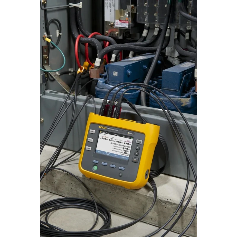 Fluke Three Phase Power Energy Monitor and Logger with USB Mini-Port, Bluetooth, WiFi, IP50, 10h Battery Life FLUKE 1734/B
