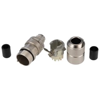 Molex Industrial Circular Connector, 8 Contacts, Cable Mount, Socket, Male, IP67, 48V, 500mA, Polymer Housing, 120341-0806