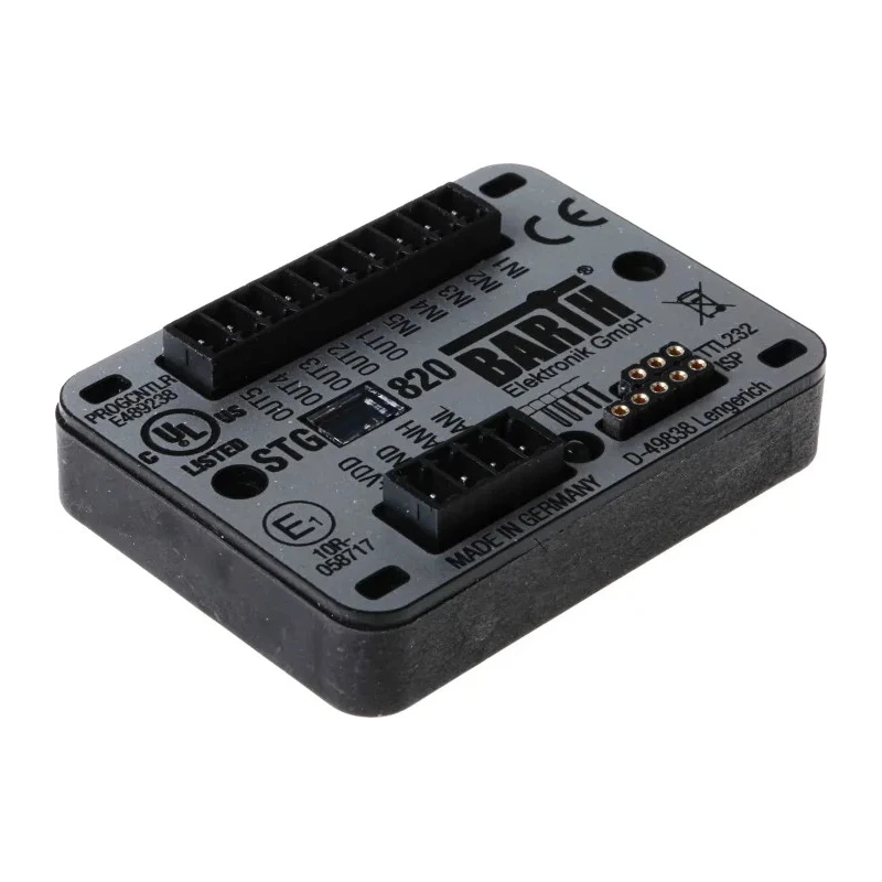 BARTH lococube mini-PLC Series PLC I/O Module, 3 Inputs Analogue, 9 Outputs Digital Solid State Analogue 0850-0820