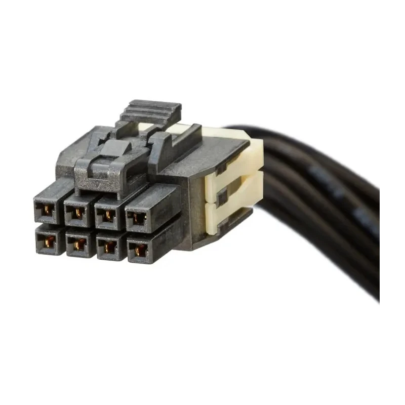 Molex 8 Way Female Nano-Fit to 8 Way Female Nano-Fit Wire to Board Cable 1 m 300V Nylon Jacket 45130-0810