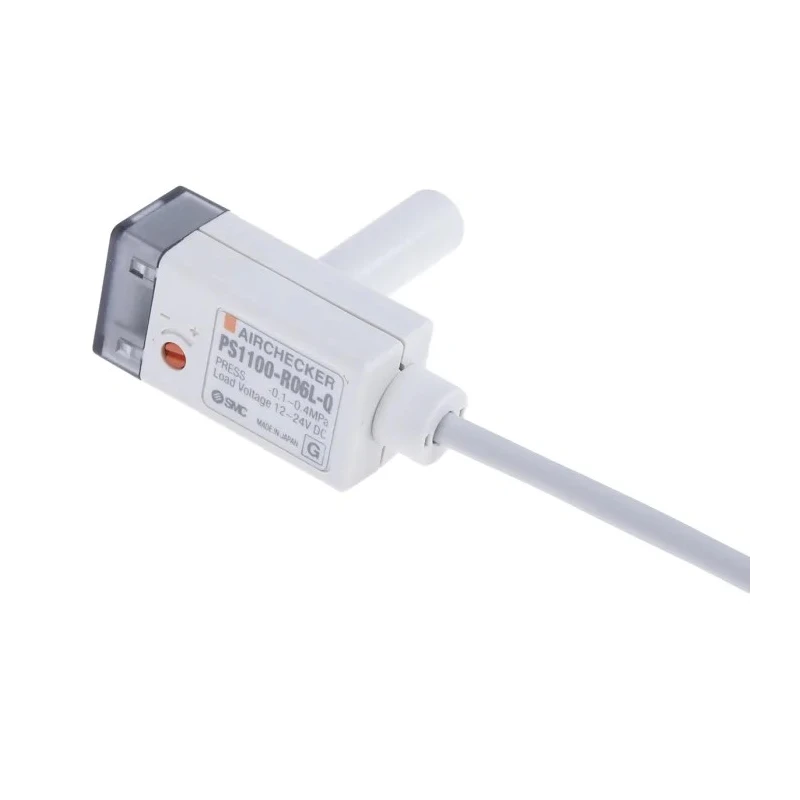 SMC Solid-State Vacuum Pressure Switch 24V DC 40mA Current IP40 LED Indicator PS1100-R06L-Q