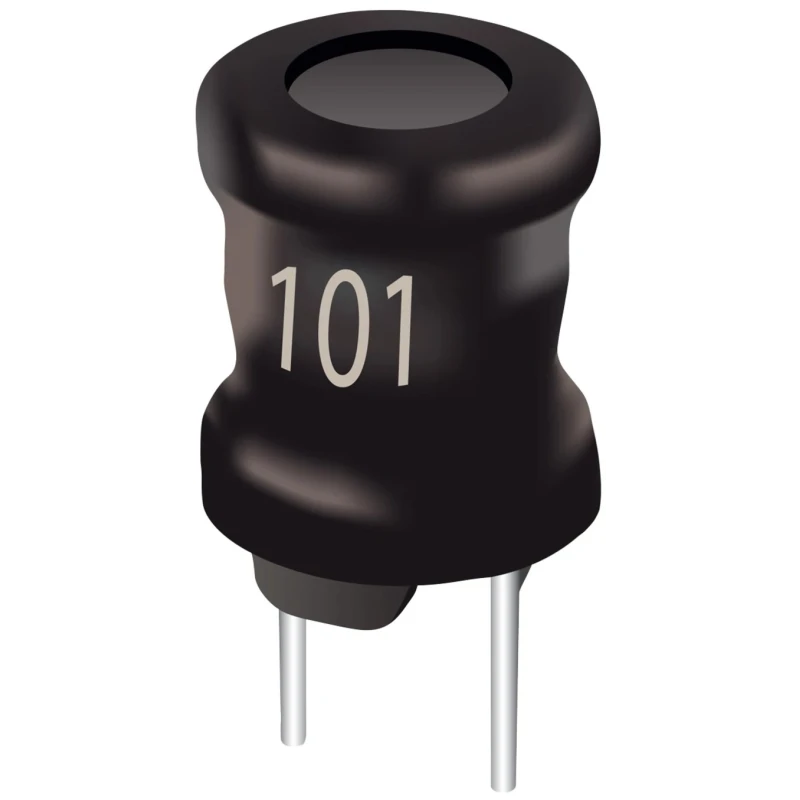 Bourns 10 mH Ferrite Leaded Inductor, Radial Mount, Max SRF 300 kHz, Q 40, 50 mA DC Current, 25 Ω DC Resistance RLB0913