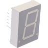 Broadcom 1 Digit 7 Segment LED Display Cathode Red 7mcd Right Side Decimal, 20.3mm Character Height HDSP-3903