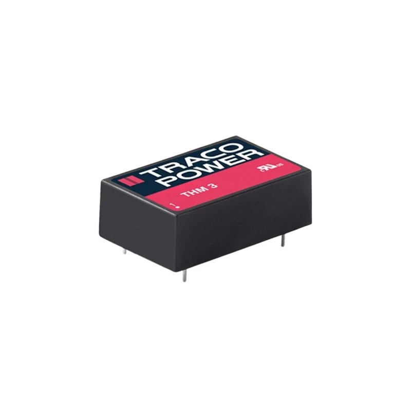 TRACOPOWER 3 W PCB Mount DC/DC Converter 5 V DC Output, 300 mA, 75 V DC Max Input, 18 V Min Input, 83% THM 3-4821