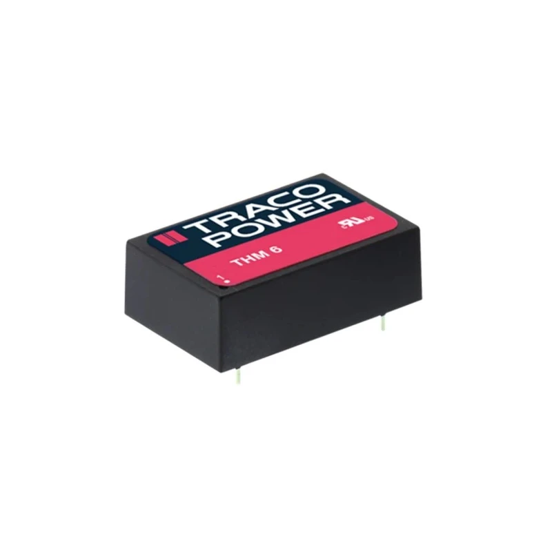 TRACOPOWER 6 Watt DC/DC Converter, 3.3V DC, 1.8A Output, 18-36V DC Input, PCB Mount, DIP Package, 90°C Max Temp THM 6-2410