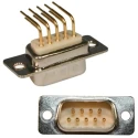 Norcomp SEAL-D 9 Way Right Angle 2.769 mm Pitch D-Sub Connector Male 773-E09-113R001