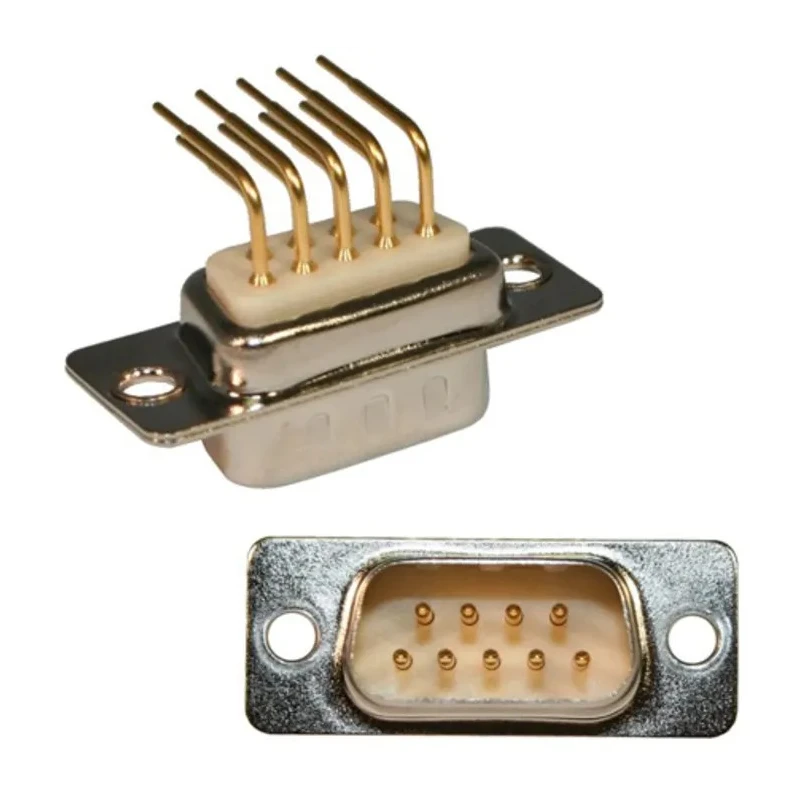 Norcomp SEAL-D 9 Way Right Angle 2.769 mm Pitch D-Sub Connector Male 773-E09-113R001