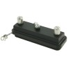 Norcomp D-Sub Connector Accessory Cover 25 Contacts Black Polypropylene IP67 967-025-CAP