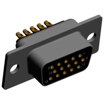 Norcomp 15 Way Straight 2.286 mm Pitch Plug-in D-Sub Connector Female 780-M15-203L001
