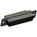 Norcomp 44 Way Straight 2.286 mm Pitch High Density Plug-in D-Sub Connector Female 780-M44-203L001