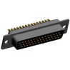 Norcomp 44 Way Straight 2.286 mm Pitch High Density Plug-in D-Sub Connector Female 780-M44-203L001