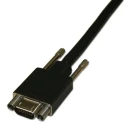 Norcomp MICRO-D 9 Way Straight Cable D-Sub Connector Female CCA-009-M.5R152