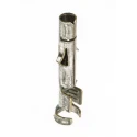 TE Connectivity Universal MATE-N-LOK Series Female Crimp Terminal, 20 AWG Min Crimp, 14 AWG Max, Brass Tin Plated 926893-1