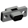 Norcomp MICRO-D 380 Series 9 Way Straight 1.27 mm Pitch Through Hole D-Sub Connector Male 380-009-113L001