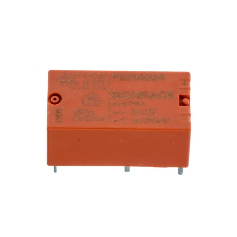 TE Connectivity PCB Power Relay, 24V DC Coil, 5A Switching Current, SPDT PE014024