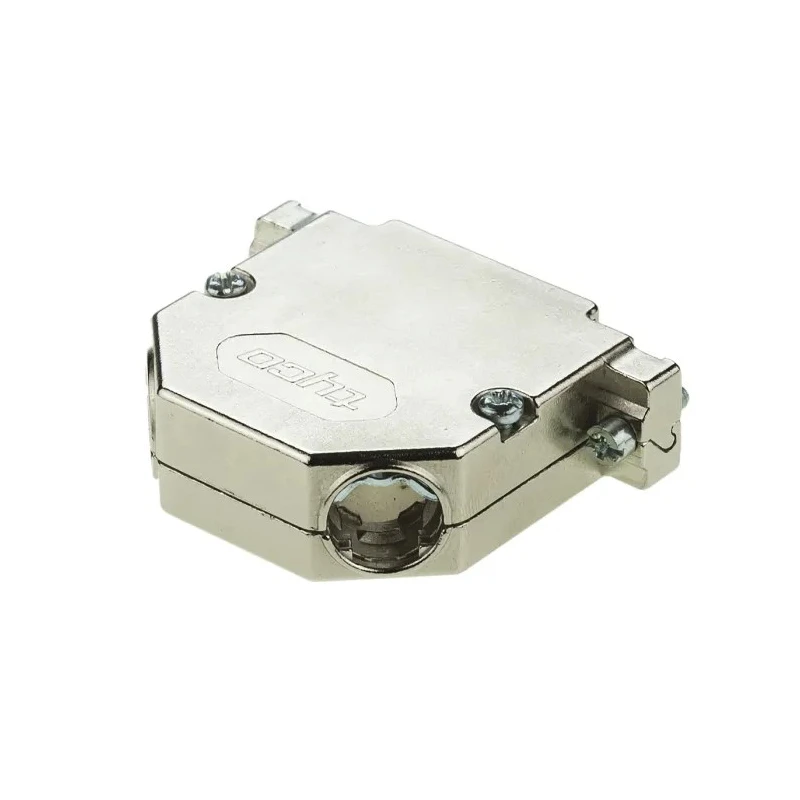 TE Connectivity AMPLIMITE HD-20 Series Gadolinium Zinc Alloy Angled D-Sub Backshell 25 Way 1534809-1
