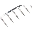 TE Connectivity Mini-Universal MATE-N-LOK Series Male Crimp Terminal 7A Current Tin-Plated Brass Contact 170359-1