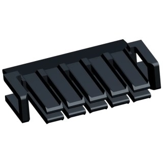 TE Connectivity Economy Power 2.5 Series Female Terminal Position Assurance Connector, 4.5A, 26 AWG Min Crimp 1-1969541-0