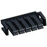 TE Connectivity Economy Power 2.5 Series Female Terminal Position Assurance Connector, 4.5A, 26 AWG Min Crimp 1-1969541-0