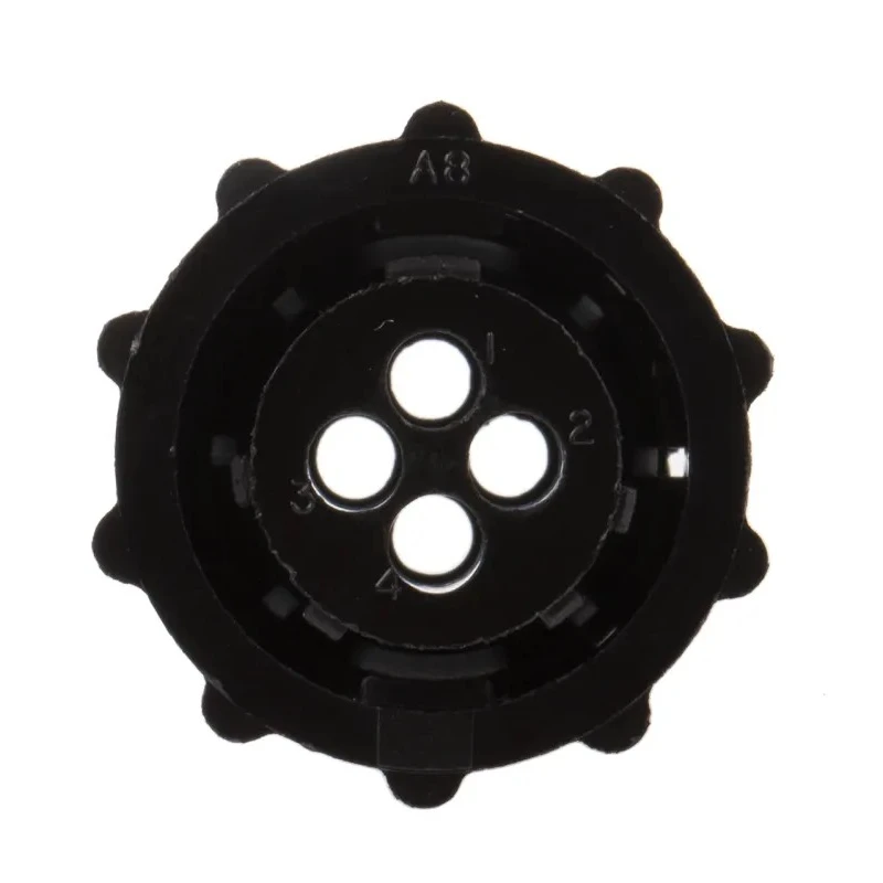 TE Connectivity Circular Connector Cable Mount Plug Female 4 Contacts 600V Thermoplastic Housing Threaded Mating 206060-1