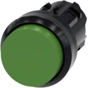Siemens SIRIUS ACT Series Green Momentary Push Button Switch, 22 mm Cutout, IP66 IP67 IP69K 3SU1000-0BB40-0AA0